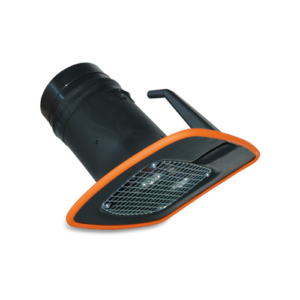 Absaughaube beleuchtet