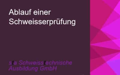 #MONstaKolumne Nummer 1 – Ablauf einer Schweisserprüfung